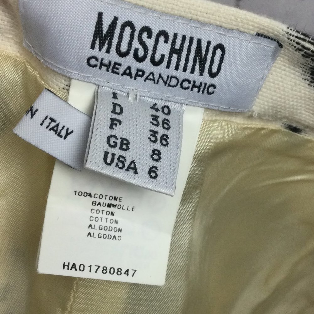 Moschino Cheap & Chic Floral Pencil Skirt 6 - Picture 9 of 11